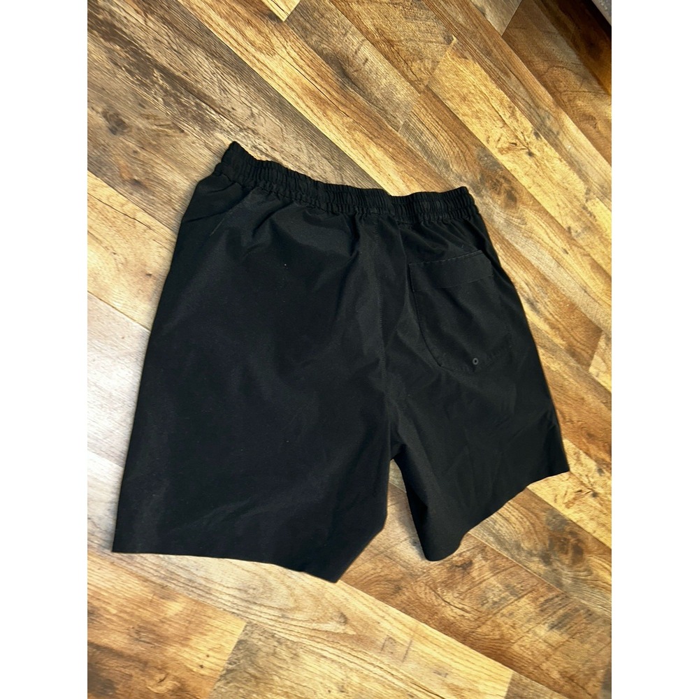 Everlane Men's Black Nylon Drawstring Performance Shorts Large